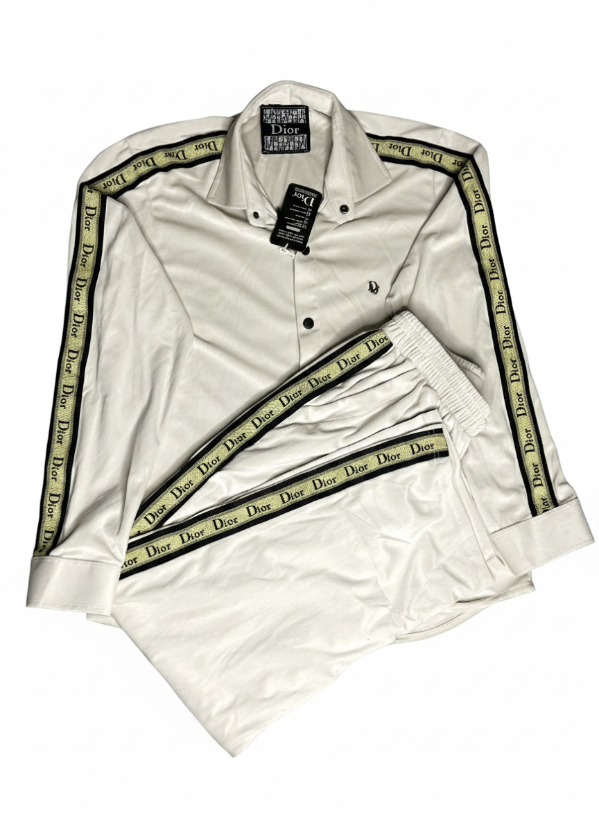 Cream Men's Co-ord Set | Elegant Daily & Party Wear | Sizes L, XL, 2XL | DANIFASHIONSS
