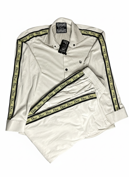Cream Men's Co-ord Set | Elegant Daily & Party Wear | Sizes L, XL, 2XL | DANIFASHIONSS