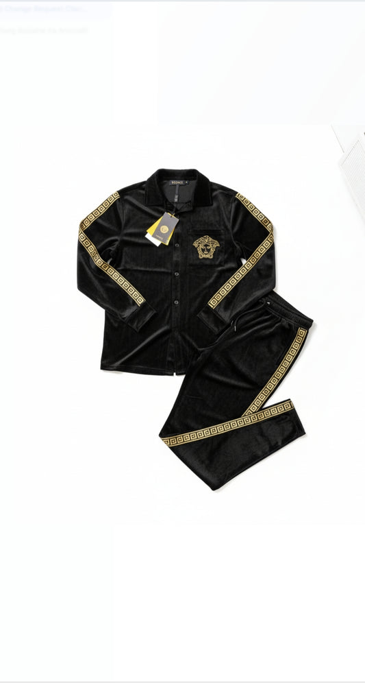 Black Men's Co-ord Set | Premium Party Wear | Sizes L, XL, 2XL | DANIFASHIONSS